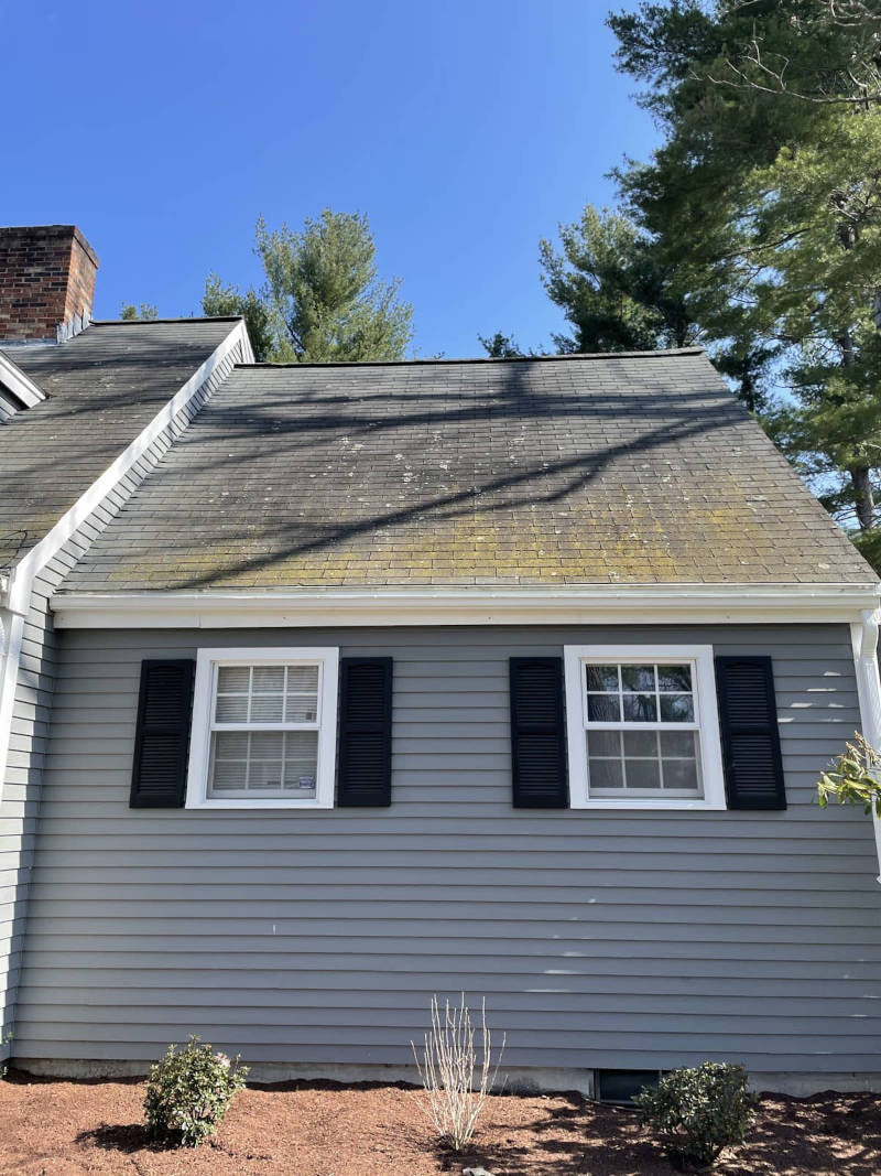 Roof Cleaning in Middlesex County, Massachusetts
